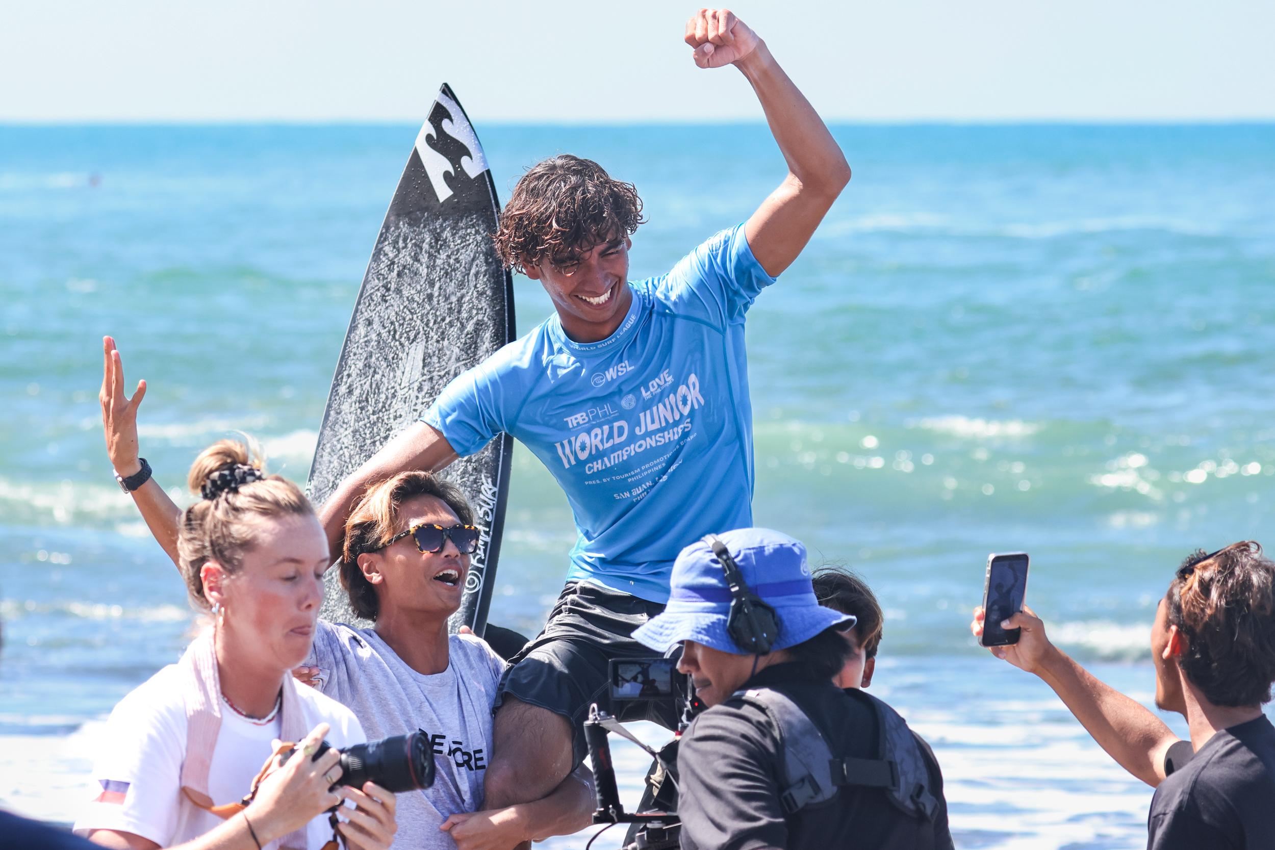 Indonesia’s Bronson Meydi Wins the WSL World Junior Championships – First Indonesian to Win a World Championship Title