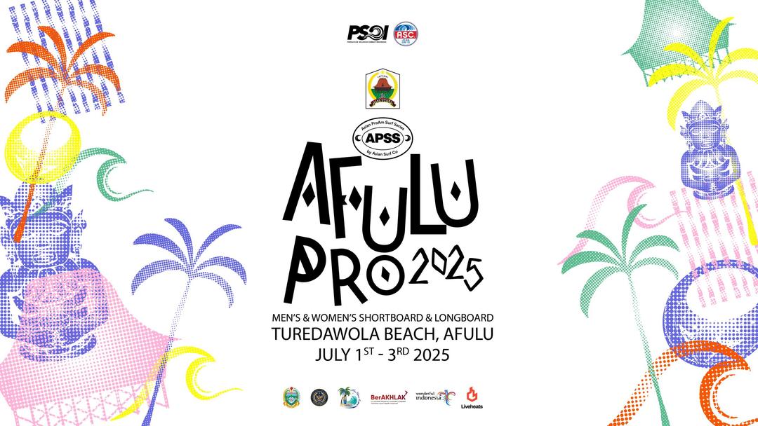 Asian ProAm Surf Series Debuts in North Nias with the Afulu Pro 2025 from 1-3 July