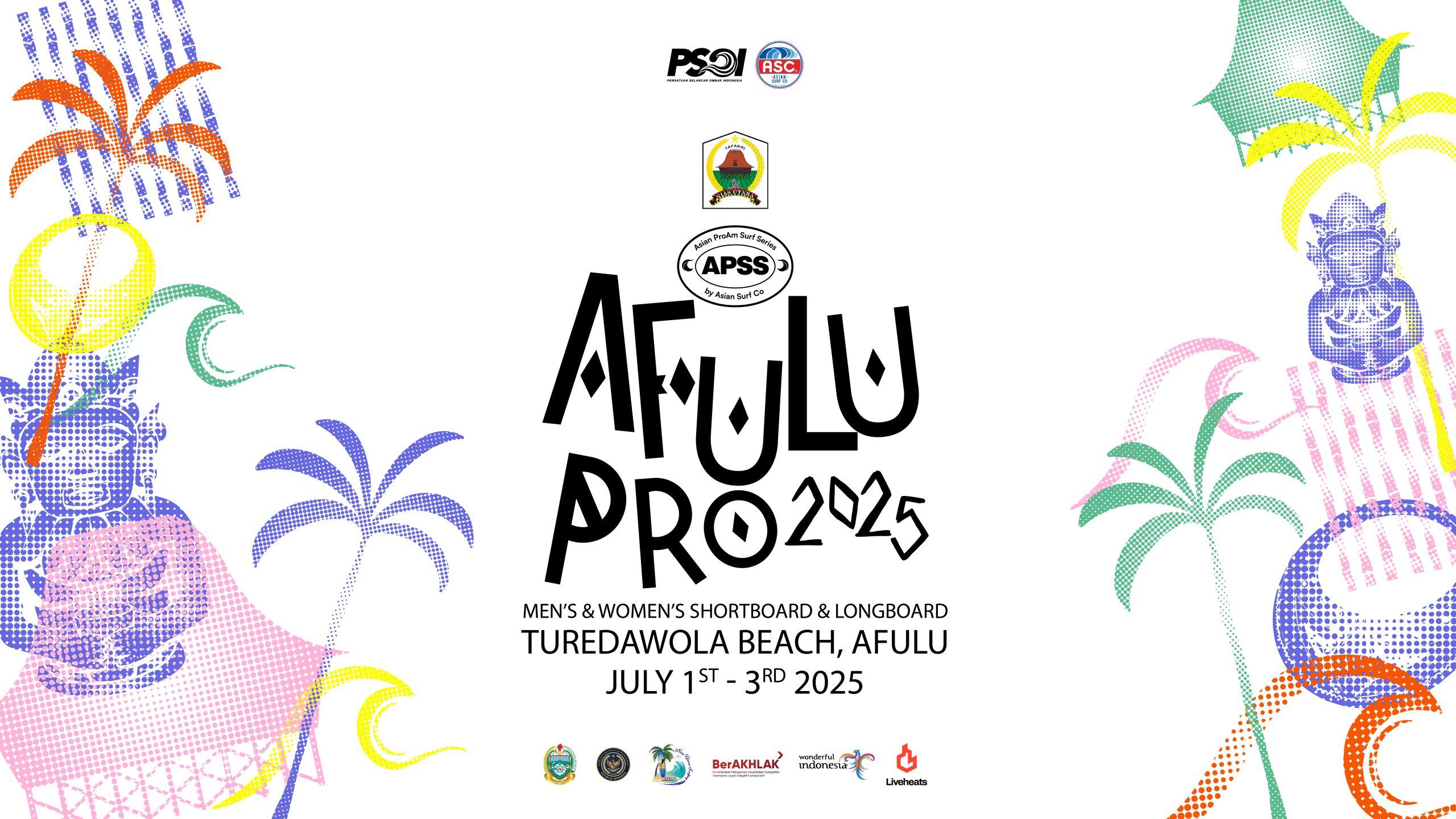 content-Asian ProAm Surf Series Debuts in North Nias with the Afulu Pro 2025 from 1-3 July