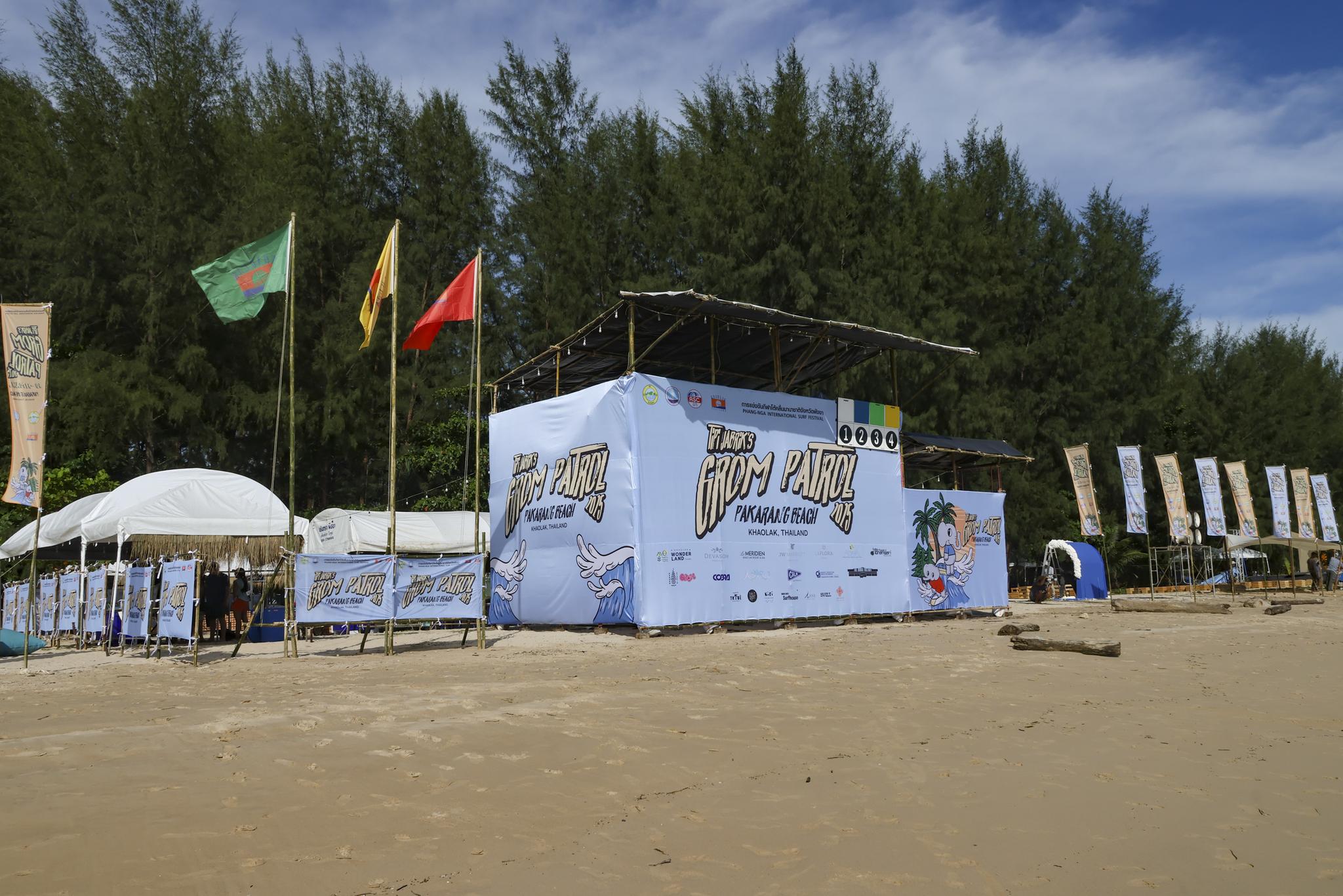 Tipi Jabrik’s Grom Patrol Thailand Starts Tomorrow at Pakarang Beach in Khao Lak